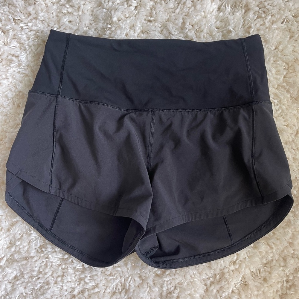LULULEMON HIGH RISE SPEED UP SHORT